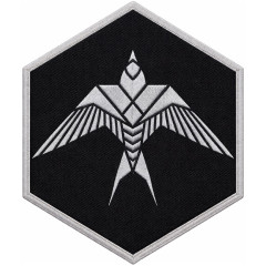 "SWALLOW" unmanned systems battalion Patch of the 160th Separate Mechanized Brigade