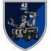 Нарукавний знак роти безпілотних наземних систем 42-ї окремої механізованої бригади Нарукавний знак роти безпілотних наземних систем 42-ї окремої механізованої бригади