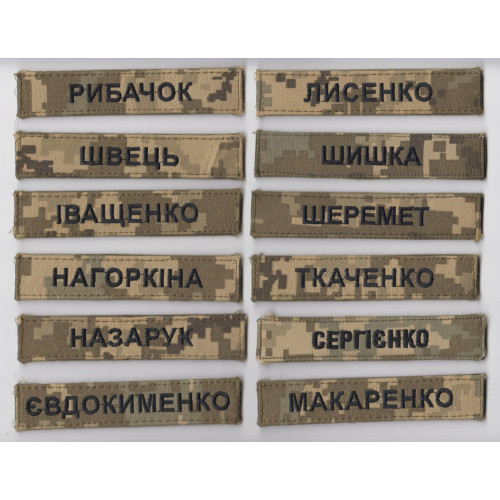 NAME, NACHNAME, RUFZEICHEN