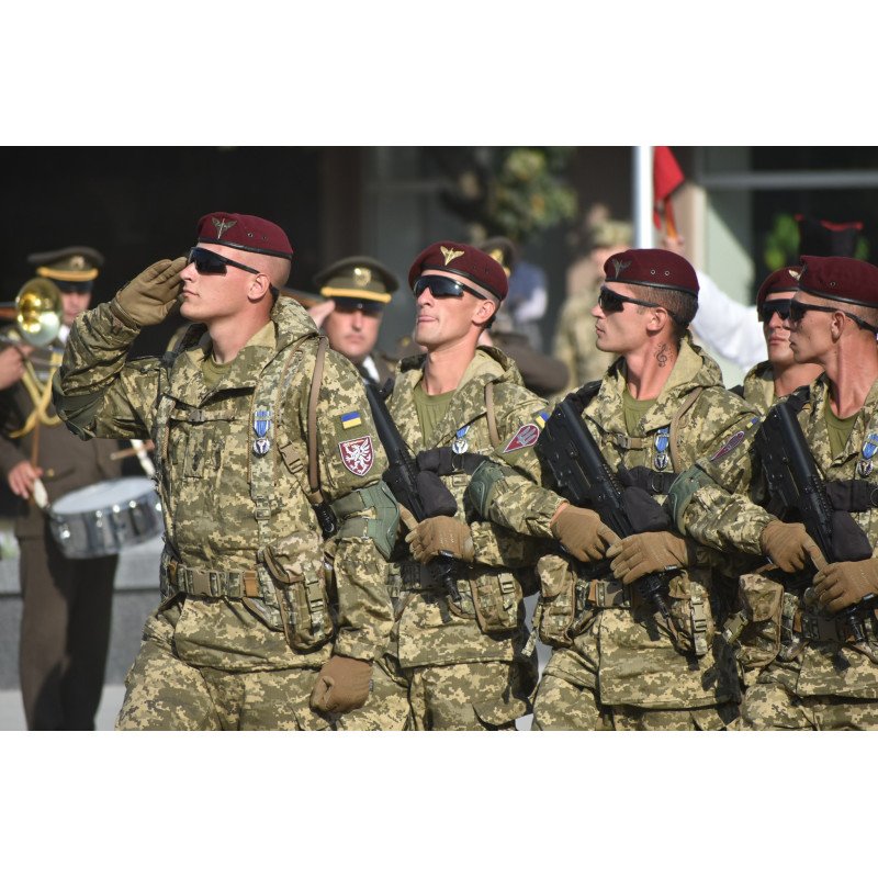 80th Separate Air Assault Brigade Shoulder Patch of Ukraine Armed Forces