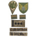 Airborne troops patches Set