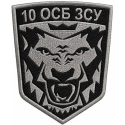 10th Rifle Separate Battalion Patch of the Armed Forces of Ukraine