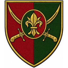 129th Separate Heavy Mechanized Brigade Patch of the Armed Forces of Ukraine