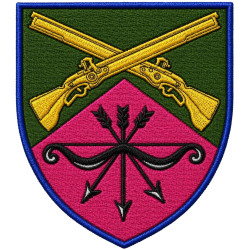 6th Rifle Separate Battalion Patch of the 117th Separate Heavy Mechanized Brigade
