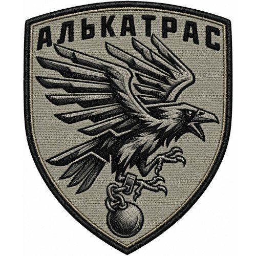 Alcatraz Battalion Patch of the 93rd Mechanized Brigade "Kholodnyi Yar" Alcatraz Battalion Patch of the 93rd Mechanized Brigade "Kholodnyi Yar"