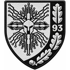 Unmanned Ground Vehicles Battalion “Alter Ego” Patch of the 93rd Mechanized Brigade