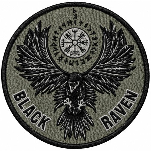 Black Raven Battalion Patch of the 93rd Mechanized Brigade "Kholodnyi Yar" Black Raven Battalion Patch of the 93rd Mechanized Brigade "Kholodnyi Yar"