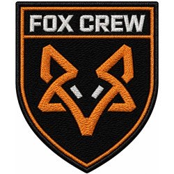 Нарукавний знак протитанкової роти «Fox Crew» 93-ї механізованої бригади 93-ї механізованої бригади Нарукавний знак протитанкової роти «Fox Crew» 93-ї механізованої бригади 93-ї механізованої бригади