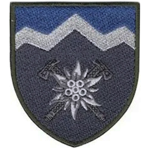 Wappenabzeichen der 10. Gebirgssturmbrigade „Edelweiß“