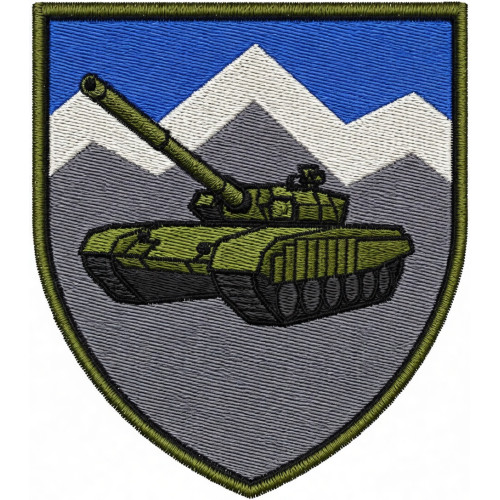 Tank Battalion Patch of the 10th Mountain Assault Brigade of the Ukrainian Armed Forces