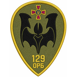 129th Separate Reconnaissance Battalion Patch