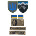 Mountain Assault Troops patches Set