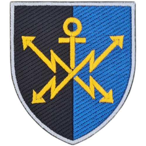 Нарукавний знак 43-го полку зв'язку ЗСУ Нарукавний знак 43-го полку зв'язку ЗСУ