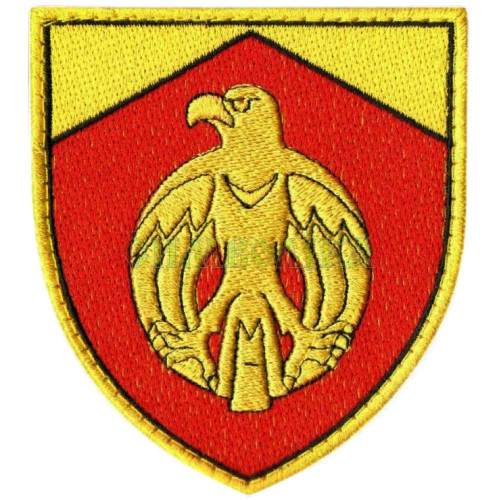 Schulterabzeichen des Rekrutierungszentrums Kirowograd. Ukraine