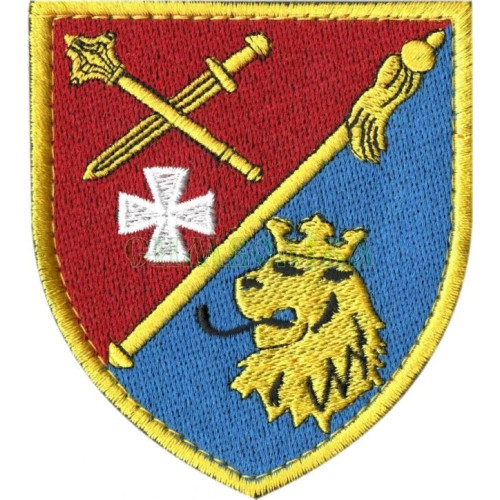 リボフ   採用センターの肩パッチ。 ウクライナ