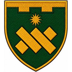 43rd Battalion, 1st Separate Brigade Patch of the Territorial Defense Forces of Ukraine