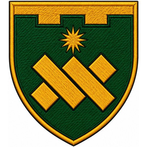 43rd Battalion, 1st Separate Brigade Patch of the Territorial Defense Forces of Ukraine