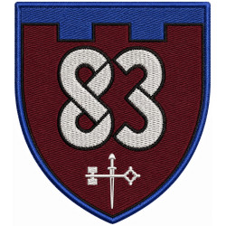 88th Separete Battalion Patch of 105th Separate Brigade of the Territorial Defense Forces of Ukraine