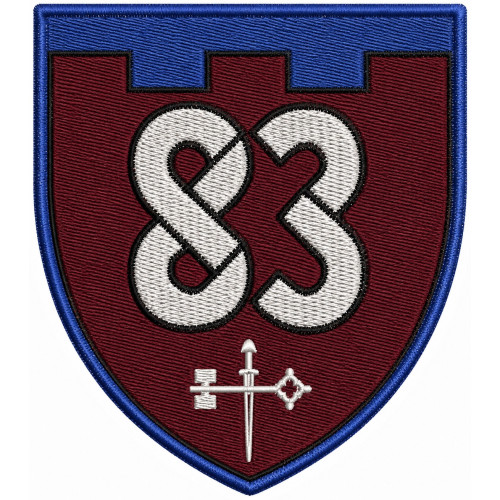 Abzeichen des 88. Bataillons der 105. Selbstständigen Brigade der Territorialverteidigungskräfte der Ukraine