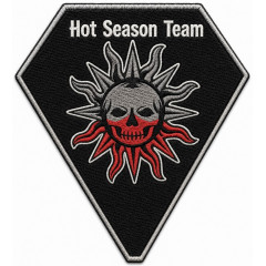 1st Unmanned Systems Battalion “Hot Season Team” Patch of the 106th Separate Brigade of the Territorial Defense Forces of Ukraine