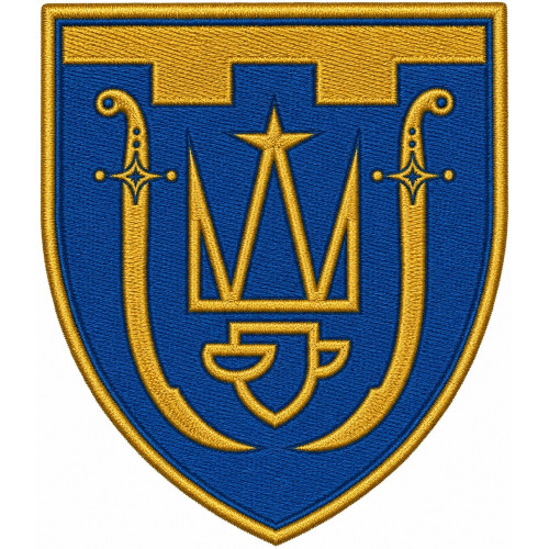 1st Separete Battalion Patch of 107th Separate Brigade of the Territorial Defense Forces of Ukraine