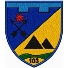 103rd Battalion, 108th Separate Brigade Patch of the Territorial Defense Forces of Ukraine #1
