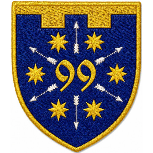 Abzeichen des 99. Bataillons der 108. Selbstständigen Brigade der Territorialverteidigungskräfte der Ukraine Abzeichen des 99. Bataillons der 108. Selbstständigen Brigade der Territorialverteidigungskräfte der Ukraine