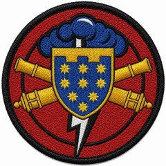 Artillery Battery Patch of 108th Separate Brigade of the Territorial Defense Forces of Ukraine