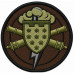 Artillery battery Patch of the 108th Separate Brigade Patch of the Territorial Defense Forces