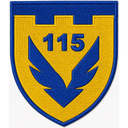 115th Separete Battalion Patch of 110th Separate Brigade of the Territorial Defense Forces of Ukraine