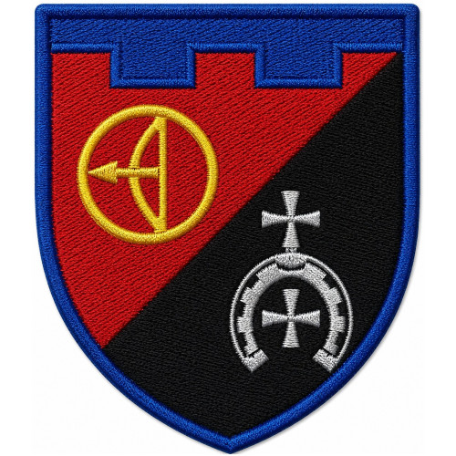 Abzeichen des 2. Bataillons der 112. Selbstständigen Brigade der Territorialverteidigungskräfte der Ukraine