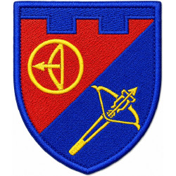 Anti-aircraft division Patch of the 112th Separate Territorial Defense Brigade of Ukraine. Anti-aircraft division Patch of the 112th Separate Territorial Defense Brigade of Ukraine.
