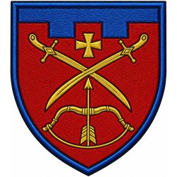 Abzeichen des 208. Bataillons der 114. Selbstständigen Brigade der Territorialverteidigungskräfte der Ukraine