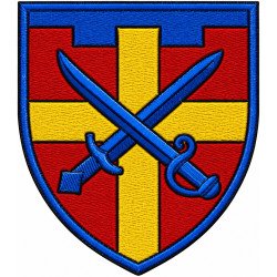 Abzeichen des 140. Bataillons der 115. Selbstständigen Brigade der Territorialverteidigungskräfte der Ukraine