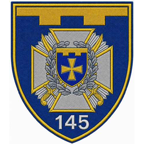 145th Separete Battalion Patch of 116th Separate Brigade of the Territorial Defense Forces of Ukraine 145th Separete Battalion Patch of 116th Separate Brigade of the Territorial Defense Forces of Ukraine