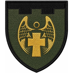 Chaplains Service Patch of 118th Separate Brigade of the Territorial Defense Forces of Ukraine