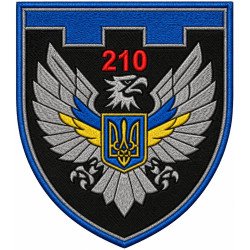 Abzeichen des 210th. Bataillons der 120. Selbstständigen Brigade der Territorialverteidigungskräfte der Ukraine Abzeichen des 210th. Bataillons der 120. Selbstständigen Brigade der Territorialverteidigungskräfte der Ukraine