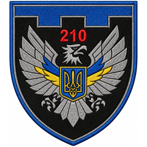 Abzeichen des 210th. Bataillons der 120. Selbstständigen Brigade der Territorialverteidigungskräfte der Ukraine Abzeichen des 210th. Bataillons der 120. Selbstständigen Brigade der Territorialverteidigungskräfte der Ukraine