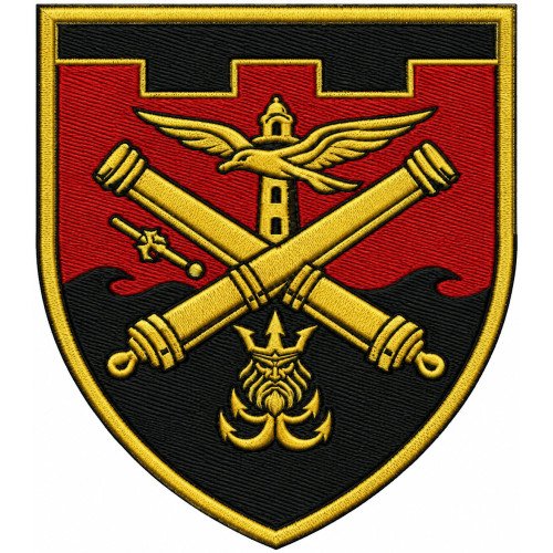 Abzeichen der Artilleriebatterie der122. Selbstständigen Brigade der Territorialverteidigungskräfte der Ukraine Abzeichen der Artilleriebatterie der122. Selbstständigen Brigade der Territorialverteidigungskräfte der Ukraine