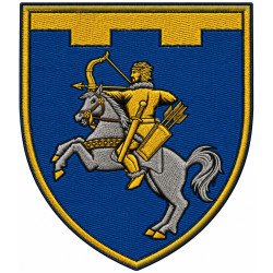 Abzeichen des 188. Bataillons der 123. Selbstständigen Brigade der Territorialverteidigungskräfte der Ukraine