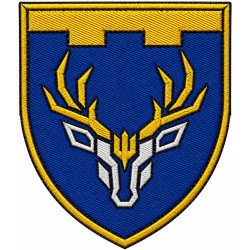 Abzeichen des 191. Bataillons der 123. Selbstständigen Brigade der Territorialverteidigungskräfte der Ukraine