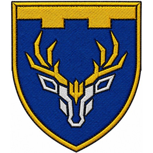 Abzeichen des 191. Bataillons der 123. Selbstständigen Brigade der Territorialverteidigungskräfte der Ukraine