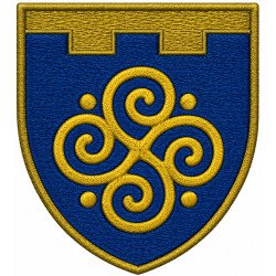 Abzeichen des 192. Bataillons der 124. Selbstständigen Brigade der Territorialverteidigungskräfte der Ukraine