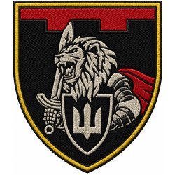 Abzeichen des 215. Bataillons der 125. Selbstständigen Brigade der Territorialverteidigungskräfte der Ukraine