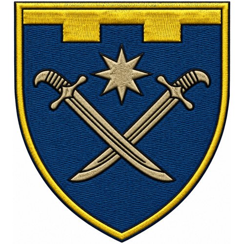 129th Separate Territorial Defense Brigade Patch.  Kryvyi Rih region  (2022-2025)