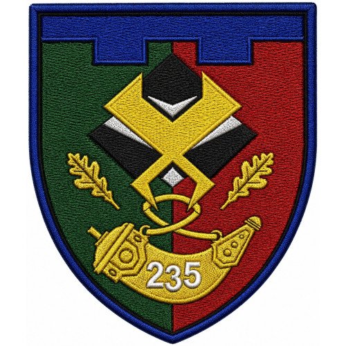 235th Battalion, 129th Separate Brigade Patch of the Territorial Defense Forces of Ukraine