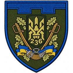 236th Battalion, 129th Separate Brigade Patch of the Territorial Defense Forces of Ukraine