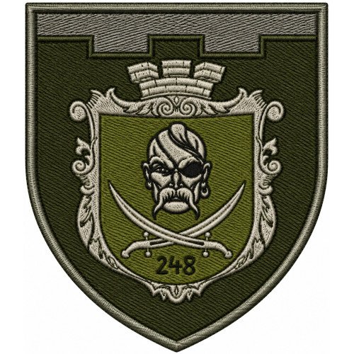 248th Battalion, 129th Separate Brigade Patch of the Territorial Defense Forces of Ukraine
