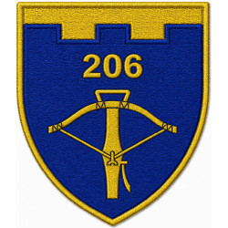 206th Battalion, 241st Separate Brigade Patch of the Territorial Defense Forces of Ukraine