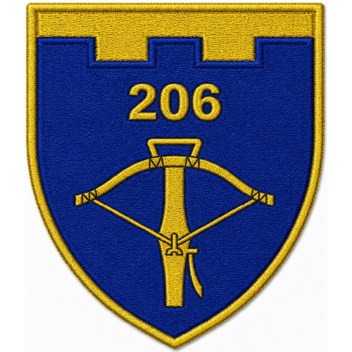 206th Battalion, 241st Separate Brigade Patch of the Territorial Defense Forces of Ukraine